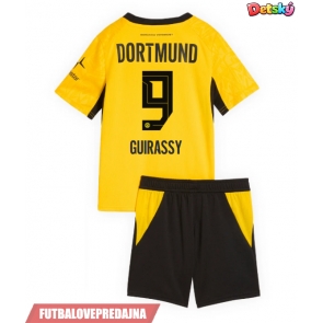 Lacne Dětský Futbalové dres Borussia Dortmund Serhou Guirassy #9 2026-27 Krátky Rukáv - Domáci (+ trenírky)
